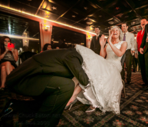 Lauren and Mike | Chuck Eaton | Reception on Lady of the Lake | Lake Norman