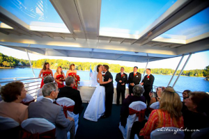 Marriage on the Lady of the Lake | Lake Norman
