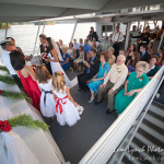 Ceremony on the water | Lady of the Lake | Lake Norman